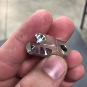 Intricate tiny 6061 parts coming off the mills this week. #cnc #cncmachining #ma